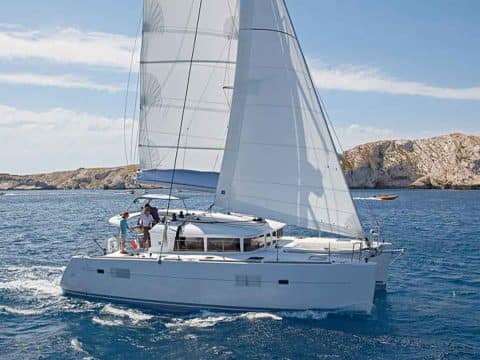 Lagoon 400 S2 – luxury catamaran for private charter in Singapore