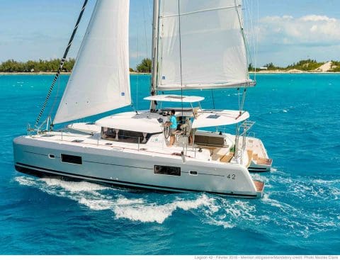 Lagoon 42 – luxury catamaran for private charter in Thailand