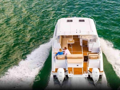 Aquila 36 – luxury power catamaran for private charter in Thailand